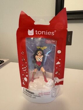 🆕 Tonies Wonder Woman Audio Figure - Red Packaging 🆕